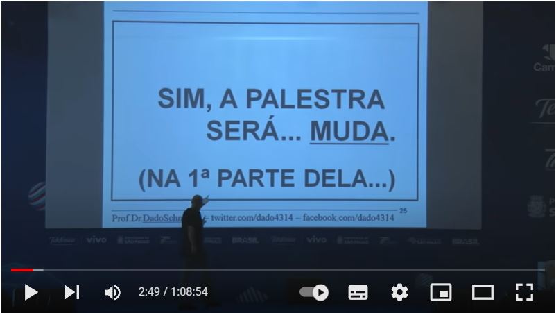 Palestra Muda Dado Schneider