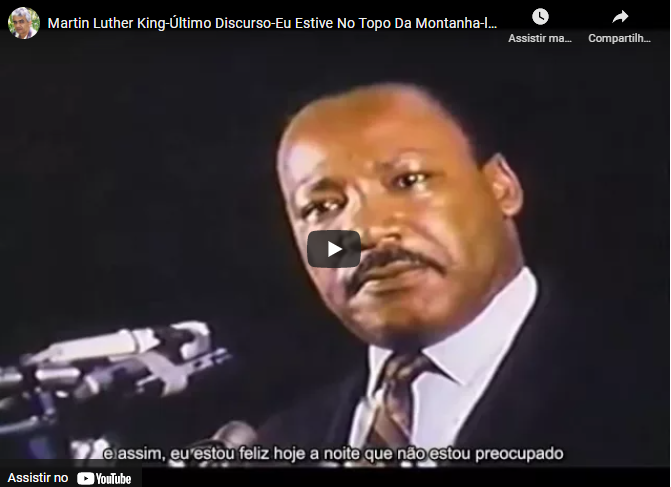 Video de Martin Luther King discursando