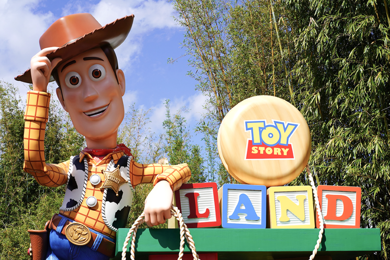 Toy Story Land, nos parques da Disney